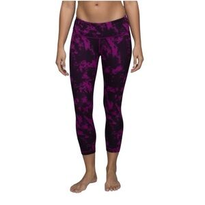 Lululemon Women’s High-Waist 7/8 Performance Leggings - Purple Tie-Dye size 6